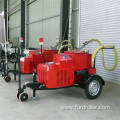 Trailer crack sealing machine for asphalt pavement repair